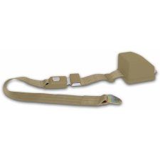 2 Point Retractable Camel Lap Seat Belt (1 Belt) - Part Number: SB2PRCM