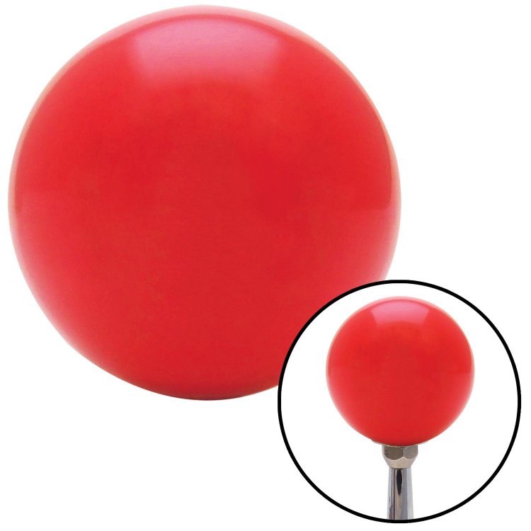 White Jets American Shifter 98152 Red Shift Knob with M16 x 1.5 Insert 