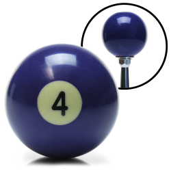 4 Ball Billiard Pool Custom Shift Knob - Part Number: ASCSN03004
