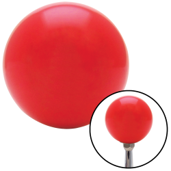 Red Billiard Cue Ball Custom Shift Knob - Part Number: ASCSN030CR