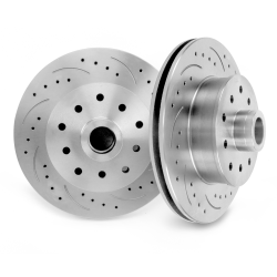 Helix SureStop 11" 5x5.5 Drilled Slotted Rotors - Pair - Part Number: HEXBR12