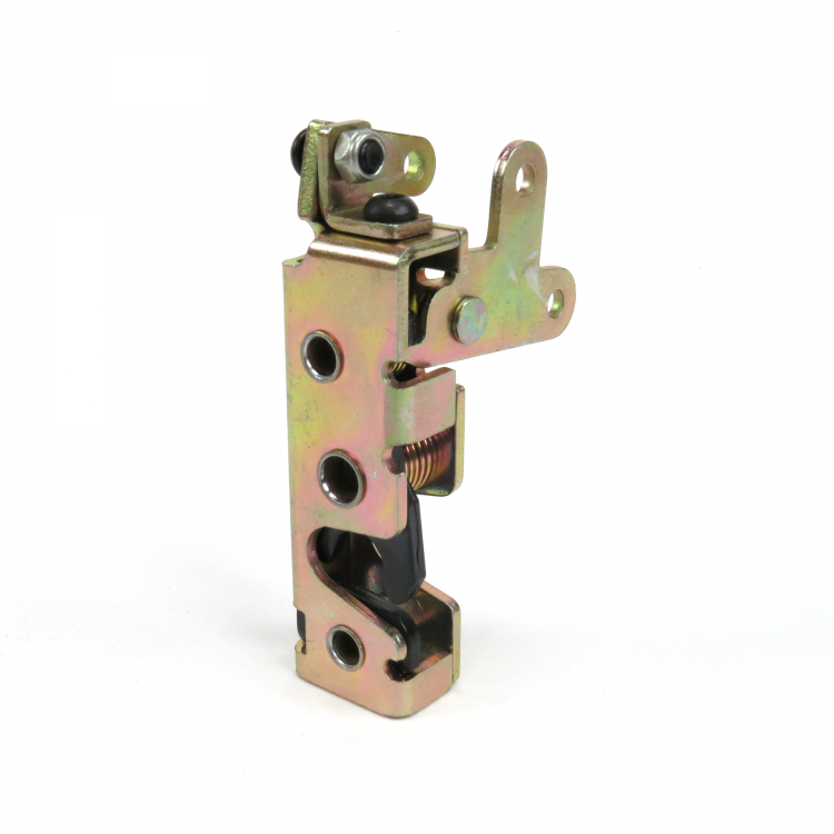 Universal Bear Jaw Door Latch - RH Steel For Hot Rods & Custom Cars, Zinc Plated Safety Latch