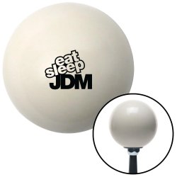 Eat Sleep JDM Text Shift Knobs - Part Number: 10262232