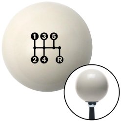5 Speed Shift Pattern - Dots 15n Shift Knobs - Part Number: 10262358