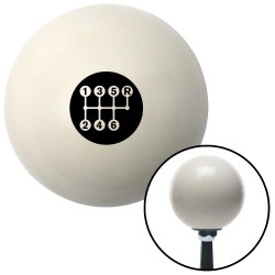 6 Speed Shift Pattern - Dots 26 Shift Knobs - Part Number: 10262385