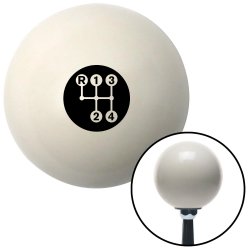 4 Speed Shift Pattern - Dots 3 Shift Knobs - Part Number: 10262403