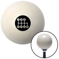 6 Speed Shift Pattern - Dots 41 Shift Knobs - Part Number: 10262421