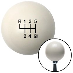 6 Speed Shift Pattern - Gas 20 Shift Knobs - Part Number: 10262475