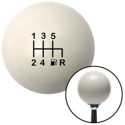 6 Speed Shift Pattern - Gas 41 Shift Knobs - Part Number: 10262502