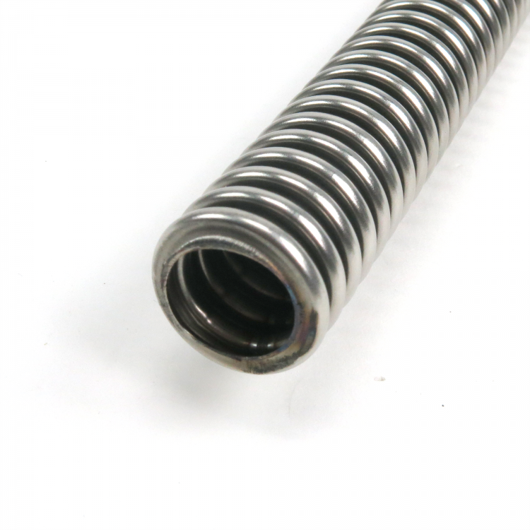 NEW 44 Universal Stainless Heater Hose With Polished Caps 