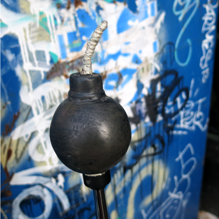 Boom Boom Black Fuse Bomb Custom Shift Knob