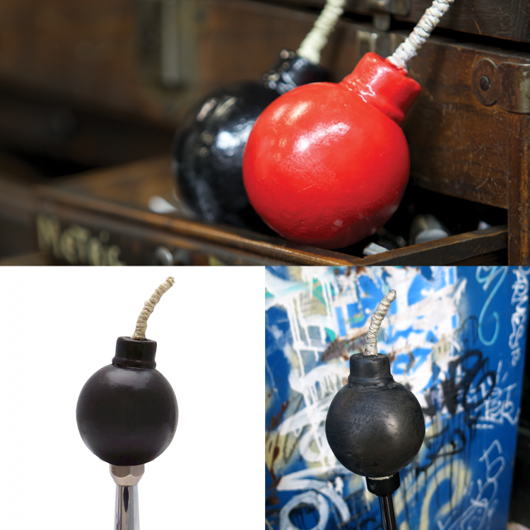 Boom Boom Black Fuse Bomb Custom Shift Knob