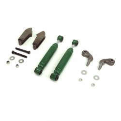 Universal 47 3/4" Solid Axle Shock Kit with Mounts - Part Number: HEXSHKUBA