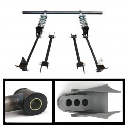 Triangulated Rear 4-link w/ Coilovers 42 1942 Ford Delivery
 - Part Number: HEXA32112