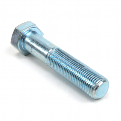Hardened Steel Bolt UNF 1/2”-20 x 2.5” White Zinc (GRADE 5) ~ EA - Part Number: HWB11220X250