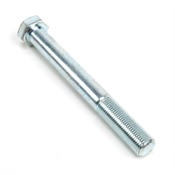 Hardened Steel Bolt UNF 1/2”-20 x 4.5” White Zinc (GRADE 5) ~ each - Part Number: HWB11220X450