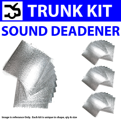 Heat  Sound Deadener for 65-70 Chevy Full Size ~ Trunk Compartment Stg2 Kit - Part Number: ZIR774D5
