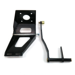 Details about   55-59 Chevy Truck FW Brake Pedal Bracket kit with Sm Oval Blk Pedal Pad street 