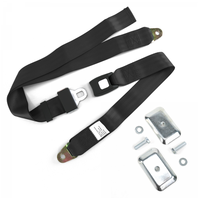 New Anchor Plates & Hardware for Lap Seat Belt Rat Rod 
