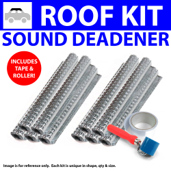 Heat & Sound Deadener Dodge Charger 1981 - 87 Roof Kit + Tape, Roller 28392Cm2 - Part Number: ZIR7AB13