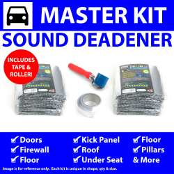 Heat & Sound Deadener Chevy Truck 1999 - 07 Master Kit + Tape, Roller 45468Cm2 - Part Number: ZIR7ABE1