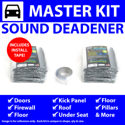 Heat & Sound Barrier 1987-1996 Ford F150 Master Pro Kit Seam Tape - Part Number: ZIR7A64F