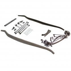 1932 Ford Frame Kit - Four Link Deluxe Non-Drilled Fits Dearborn,  Brookville - Part Number: VPAFRK77E12