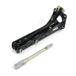 Universal Brake Pedal Adjustable Firewall Mount Bracket Automatic Transmission - Part Number: HEXPBA08