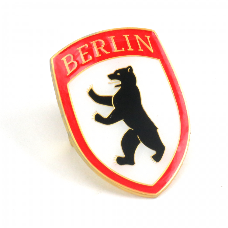 Vintage Parts 319826 VW Berlin Hood Badge Crest 