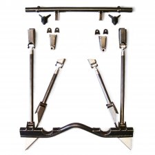 55-57 Chevy Tri-Five Triangulated 4-Link Bracket Only Kit - Part Number: HEXTTK13A