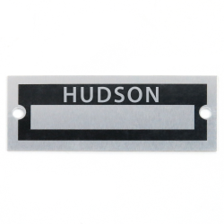 Blank Data Vin Plate - Hudson - Part Number: VPAVIN48