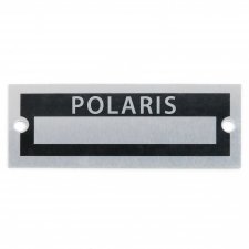 Blank Data Vin Plate - Polaris - Part Number: VPAVIN76