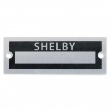 Blank Data Vin Plate - Shelby - Part Number: VPAVIN90