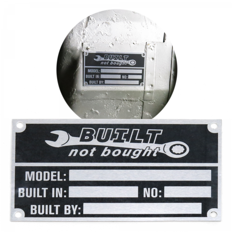 Aluminum Custom Blank Tags & Plates - View #7