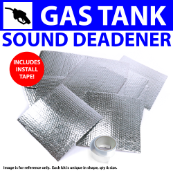 Heat & Sound Deadener VW Type 1 1968 - 1983 Gas tank Kit + Seam Tape 8460Cm2 - Part Number: ZIR79B9F
