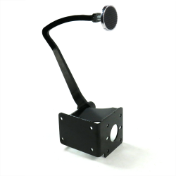 1937-1939 Chevy Brake Pedal Frame Mount Bracket Kit RT 3" Chrome Pad - Part Number: HEXPKA780C0