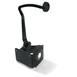 1940-1948 Chevy Brake Pedal Kit ST Frame Mount Bracket 3" Black Rubber Pad - Part Number: HEXPKA78132