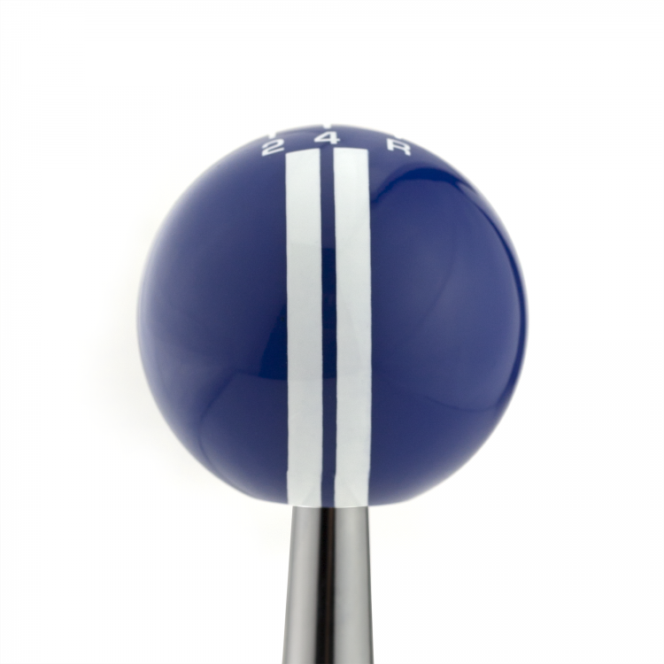 White Officer 07 - Rear Admiral, Lower Half American Shifter 134594 Stripe Shift Knob with M16 x 1.5 Insert 