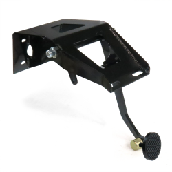 53-56 Ford Truck FW Brake Pedal Bracket kit with 3in Blk Pedal Pad - Part Number: HEXPKA79105