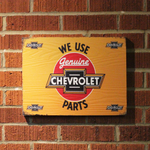 Genuine Chevrolet Parts Sign