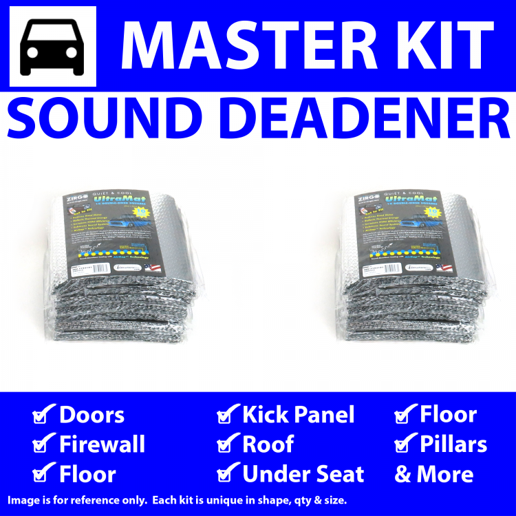 for 55-58 Mopar ~ Master Kit Zirgo 315004 Heat and Sound Deadener 