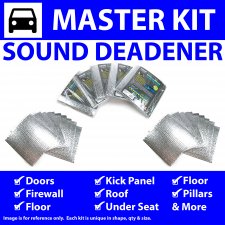 Heat & Sound Deadener for 71-77 Vega ~ Master Stg3 Kit - Part Number: ZIR7717E