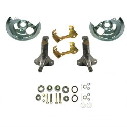64-74 GM A F X Body & 62-67 Nova Chevy II. Disc Brake Mini Kit Stock Spindles - Part Number: HEXBK33BM