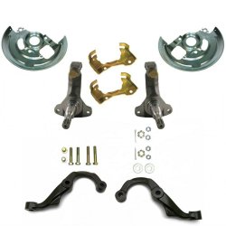 67-69 GM F 68-74 X Body Disc Brake Hard Parts Stock Spindles OEM Steering Arms - Part Number: HEXBK33BHPS