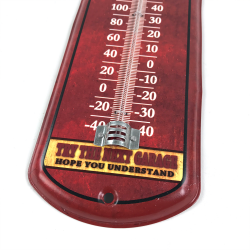 Garage Wall Thermometer 