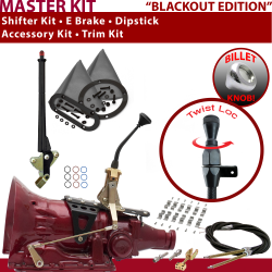700R4 Shifter Kit 8 E Brake Cable Clamp Trim Kit Dipstick For E2171 - Part Number: ASCS2B2G52G1L