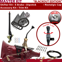 700R4 Shifter Kit 8 E Brake Cable Clamp Trim Kit Dipstick For E2172 - Part Number: ASCS2B2G52G1M