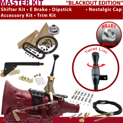 C4 Shifter Kit 6" E Brake Cable Clamp Trim Kit Dipstick For DF8CC - Part Number: ASCS2B1F12J1H