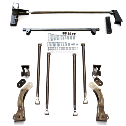 1964 - 1970 Mustang Bolt-In Deluxe 4-Link Kit - Shocks Not Included - Part Number: HEXTTK9WOS