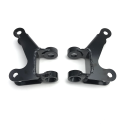 Early Ford 4-Link Batwing Axle Brackets - Pair - Part Number: HEXBRK003